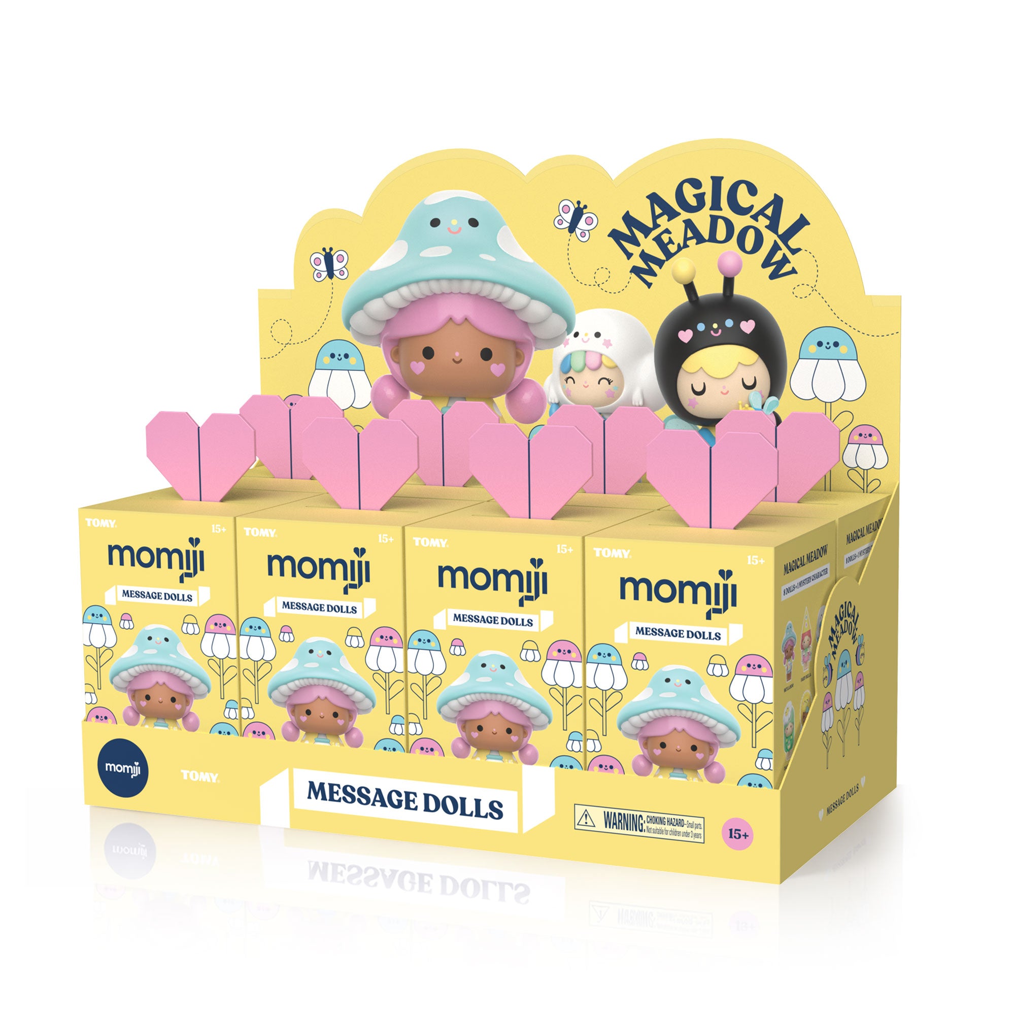Magical Meadow Momiji message dolls - the whole boxed set of kawaii collectible dolls