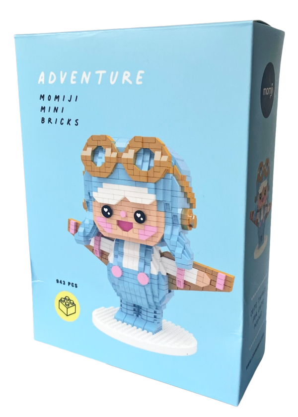 Adventure mini-bricks gift box