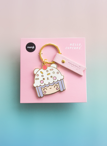 HELLO CUPCAKE KEYCHAIN GIFTS UNDER £15 / €15 Momiji-uk