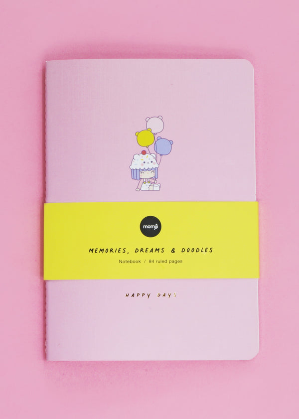 HAPPY DAYS NOTEBOOK GIFTS UNDER £15 / €15 Momiji-uk
