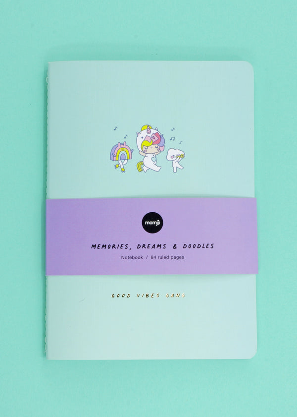 Good Vibes Gang Notebook GIFTS UNDER £15 / €15 Momiji-uk