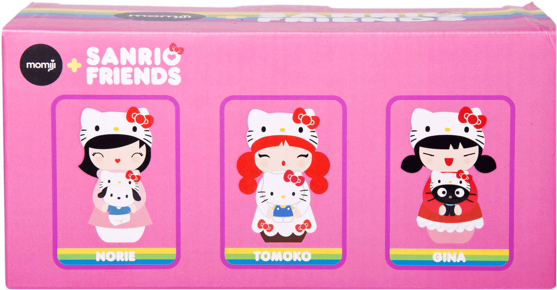 Momii x Hello Kitty Aniversary trio