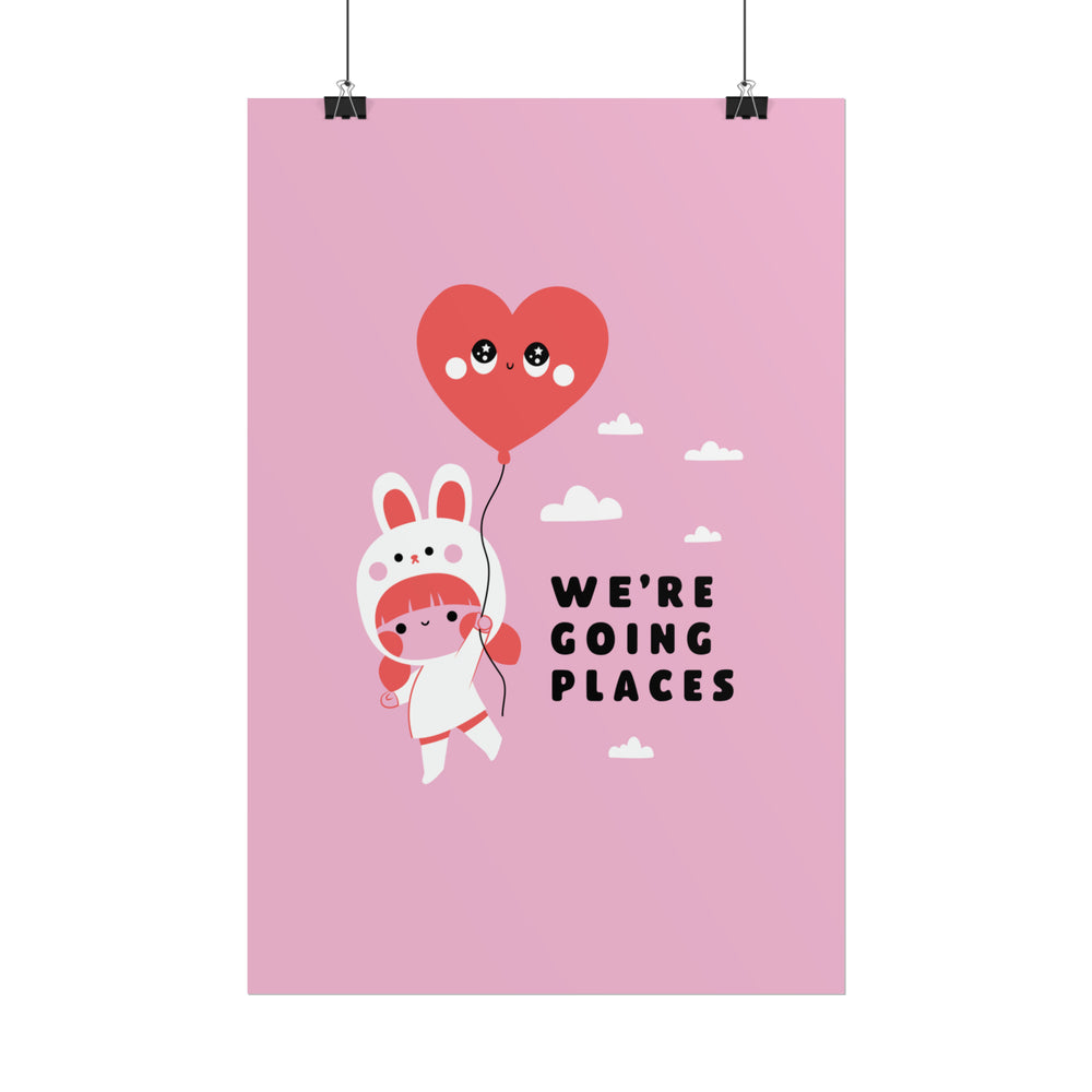 We're Going Places | Art Print