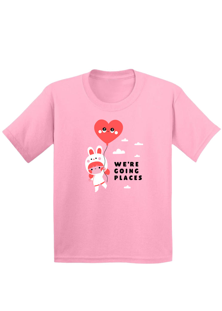 Load image into Gallery viewer, BUNNY &amp; BALLOON T-SHIRT
