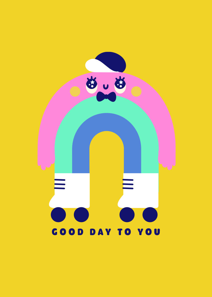 Load image into Gallery viewer, RAINBOW SKATES
