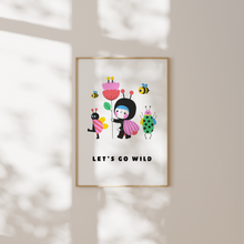 Load image into Gallery viewer, Let's go Wild | Art Print
