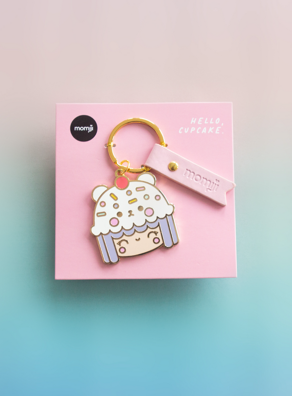 HELLO CUPCAKE KEYCHAIN GIFTS UNDER £15 / €15 Momiji-uk