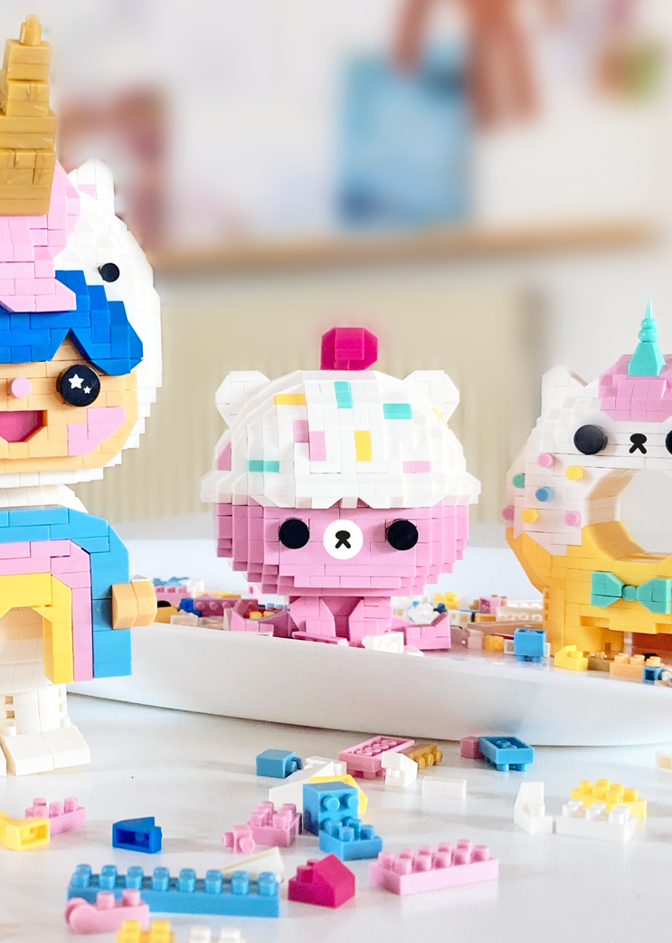 Load image into Gallery viewer, Bruno mini-bricks collection
